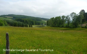 Blick vom Grenzgänger auf Obermarpe