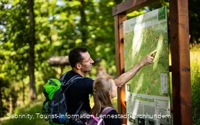 Infotafel am Veischeder Sonnenpfad