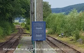 Endstation der Museumseisenbahn "Köbbinghauser-Hammer"