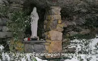 Mariengrotte am Dümel, Nuttlar (Winter) (Bestwiger Panoramaweg)