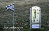 Übersichtliche Infos am Abschlag