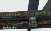 Neidköpfe am Haus Buuck