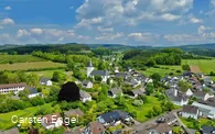 Ortsansicht Schönholthausen mit Kirche