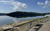 Steg am Strandbad Waldeck