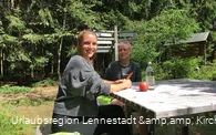 Pause am Dreiherrnstein