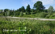 Volmefreizeitpark mit Sicht auf die Sagenbank