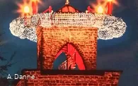 Der Adventskranz in Langscheid