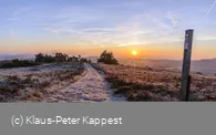 Raureif am Osterkopf bei Sonnenaufgang