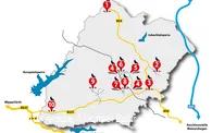 Lauschpunkte - Übersichtskarte