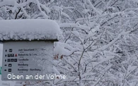 Auch im Winter lädt das Wanderwegenetz zu einem Au