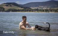 Hundestrand am Diemelsee