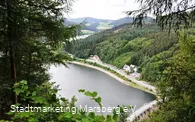 Blick vom Eisenberg auf den Diemelsee