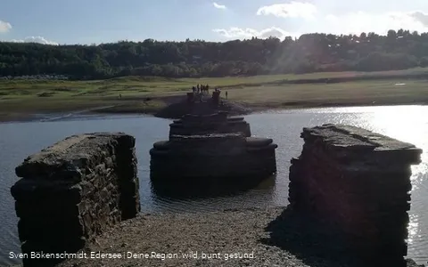Die Reste der Bringhäuser Brücke 2020