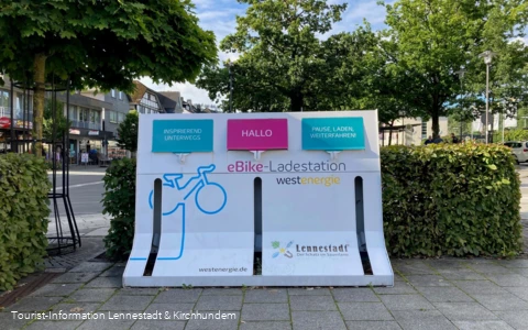 E-Bike Ladestation Altenhundem Bhf.