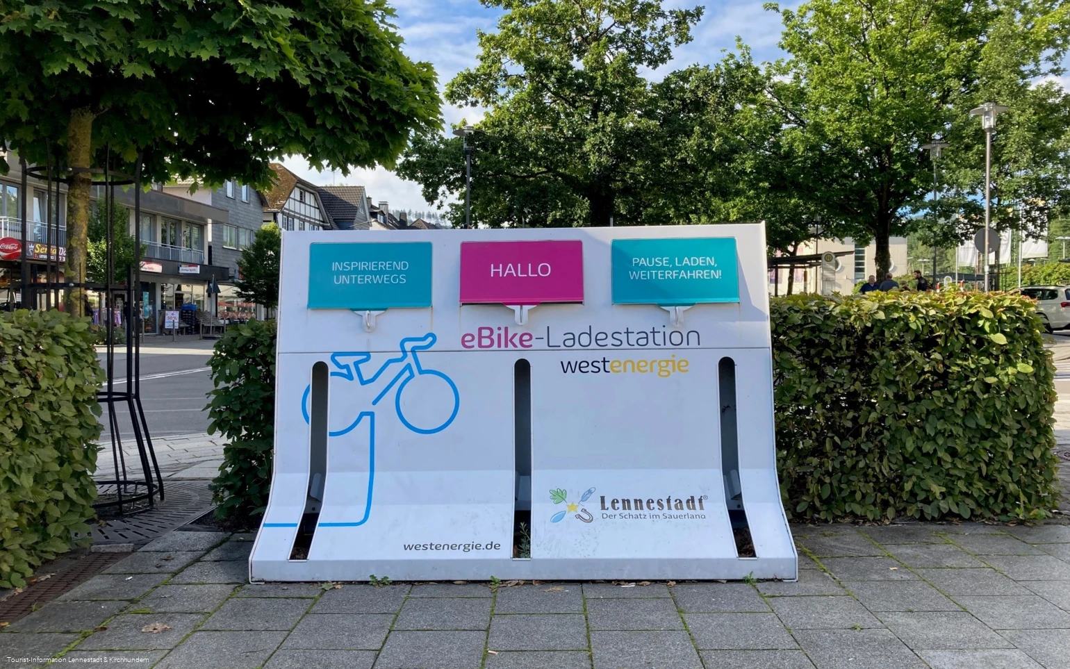 E-Bike Ladestation Altenhundem Bhf.