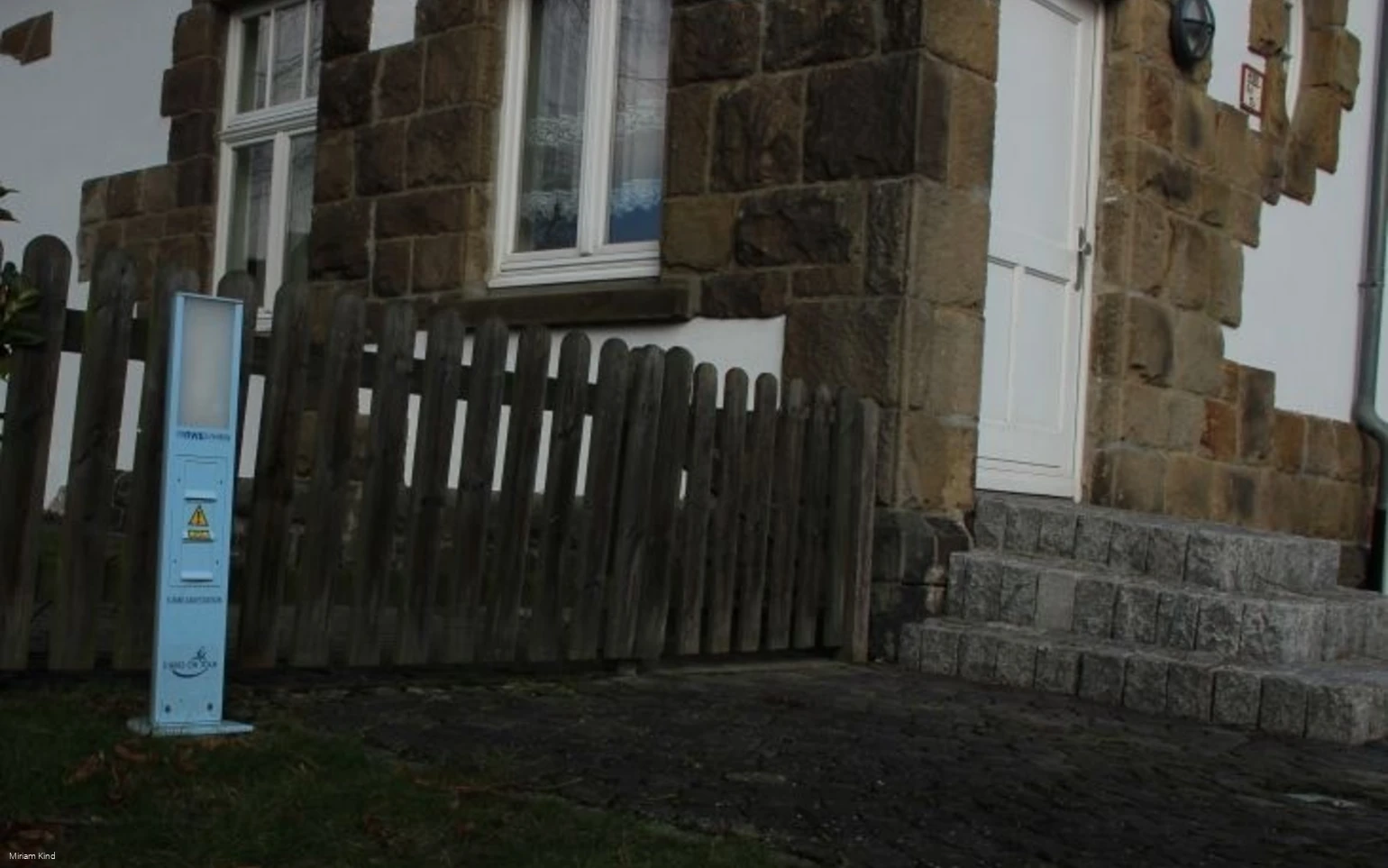 E-Bike Akku-Ladestation am Bahnhof in Neuenrade