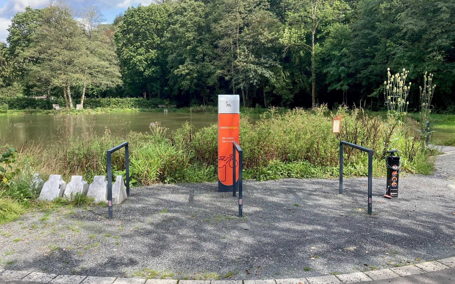 Kahnteich E-Bike Ladestation