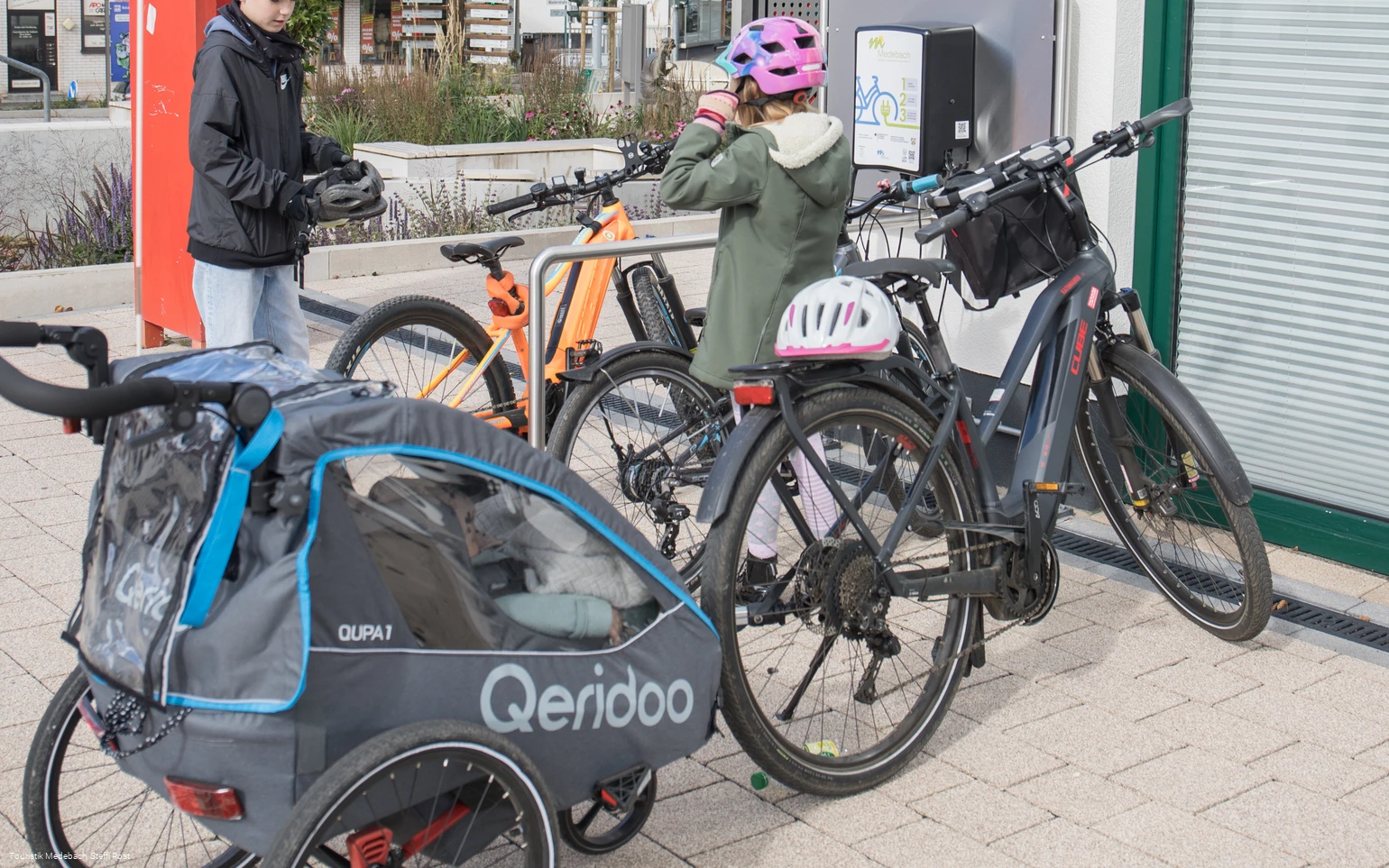 E-Bike Ladestation Marktplatz