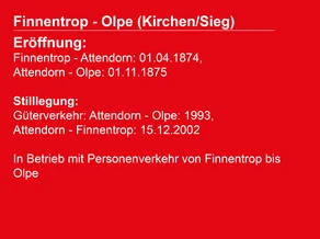 Finnentrop-Olpe - (Kirchen/Sieg)
