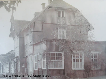 Der Bahnhof von Gleidorf Mitte der 1930-er Jahre