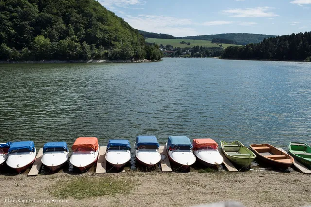 Boote am Diemelsee