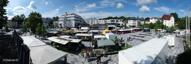 Der Wochenmarkt in Meinerzhagen
