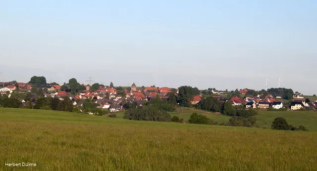 Blick auf Erlinghausen