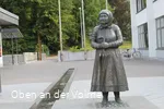 Die Bronzestatue in Schalksmühle