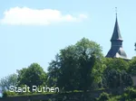 Blick auf den Turm der Johanneskirche
