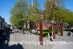 Glockenspiel am Rande der Fußgängerzone