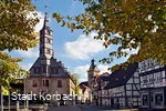 Rathaus, Kilianskirche und Stechbahn