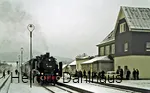 Dampflok 24 009 beförderte am 18.11.1972 den letzten durchgehenden Sonderzug aus Finnentrop