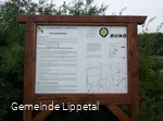 Heckenlehrpfad - Hinweisschild