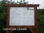 Heckenlehrpfad - Hinweisschild
