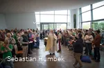 Erzbischof Becker bei der Kapellensegnung St. Geor