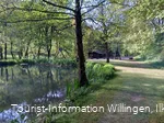 Weg um den Teich an der Grillstation Schwalefeld