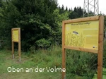 Die Infotafeln am Wegesrand
