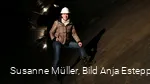 Susanne Müller im Bergwerk, Glück Auf Meditation