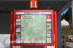 Infopunkt und Ortsübersicht