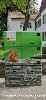 E-Bike-Ladestation Teichsmühle