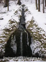 Paulinenqulle im Schnee