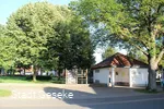 Blick auf den Kirchpark in Lageneicke