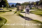 Bahn Nummer 18 auf dem Minigolfplatz am Erlebnisberg Kappe.