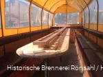 Das Innere des Planwagens