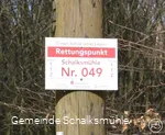 Auch ein Rettungspunkt befindet sich vor Ort