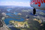 Flug über den Biggesee