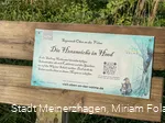 Sagenplakette an der Hexeneiche