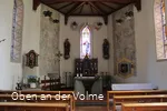 Der Innenraum der Kapelle