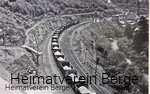 Im Vordergrund der Gleisanschluss des Schotterwerkes, im Hintergrund das Hammerwerk/Drahtwerk