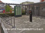 Fahrradparkplatz Berndorfer Tor